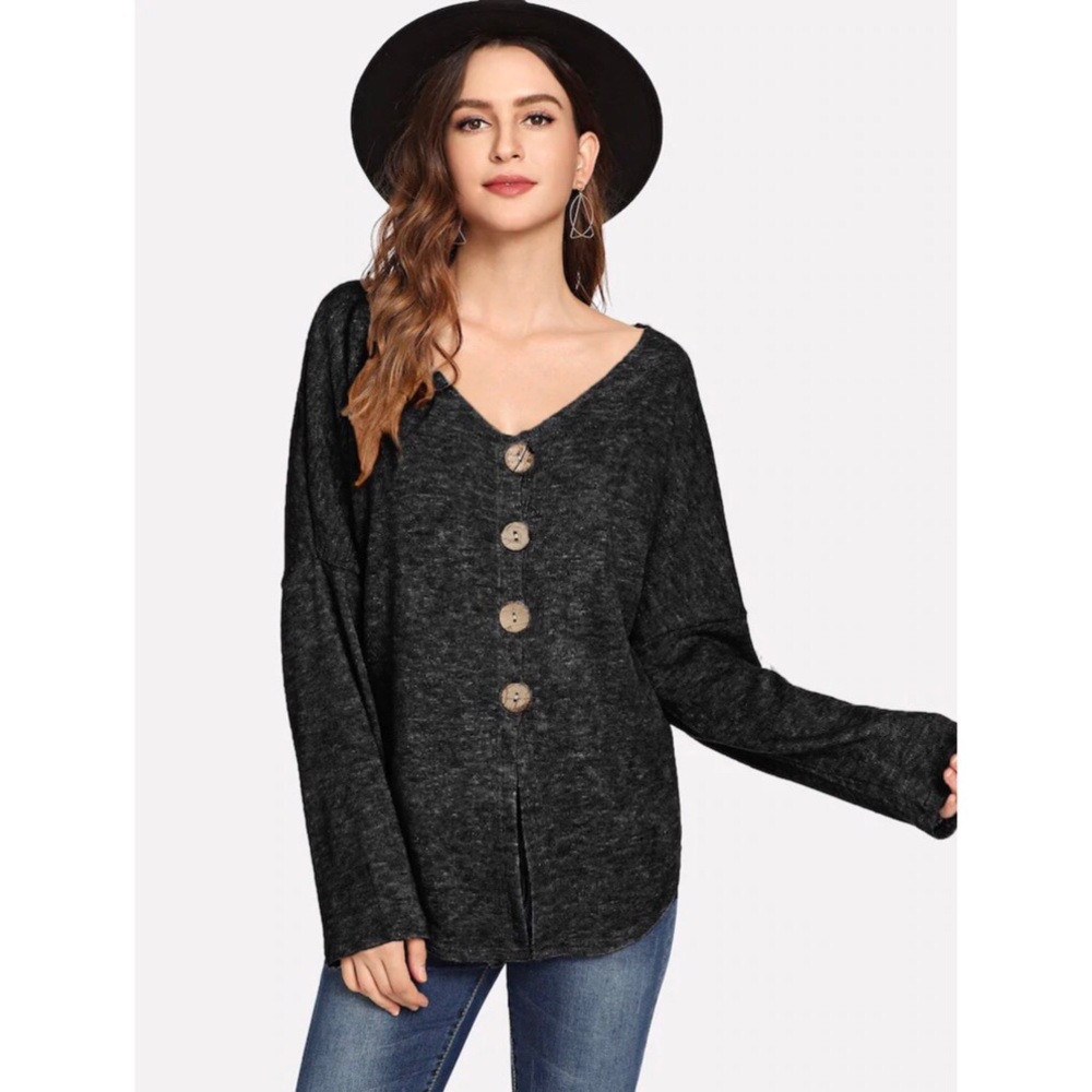 Dip Hem Sweater